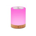 Siqi Smart Bedside Table Lamp,Touch , Led Night Light, Dimmable White & Rgb Colour Changing Touch Lamp For Kids, Bedroom And More ( Voltage?36V?V?)