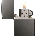 Zippo Gray Dusk Pocket Lighter, Standard