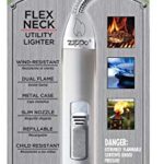 Zippo Unfilled Flex Neck Utility Lighter Silver ,One Size