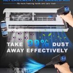 Compressed Air Duster, 3 Gear to 50000RPM Electric Air Duster with LED Light, Good Alternative to Air Cans, Keyboard Cleaner 6000mAh Rechargeable Cordless Portable Air Blower for Computer Keyboard Car