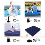 Electric Air Pump-Portable Air Pump with 3000mAh Battery USB Rechargeable to Inflate Deflate for Swimming Ring,Pool Floats?Air Bed?Deflation Cannot Reach a Vacuum State